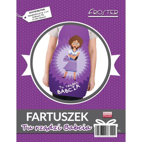Fartuszek "Tu rządzi Babcia" – Idealny Prezent na Dzień Babci Fartuszek "Tu rządzi Babcia" – Idealny Prezent na Dzień Babci