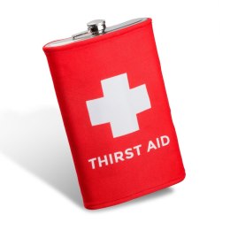 Gigantyczna Piersiówka Thirst Aid – Prezent na 18 i Imprezy