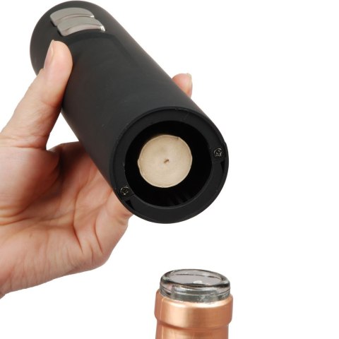 Black Twister Elektroniczny Otwieracz do Wina - Wygodne Rozwiązanie dla Miłośników Wina Black Twister Elektroniczny Otwieracz do Wina - Wygodne Rozwiązanie dla Miłośników Wina