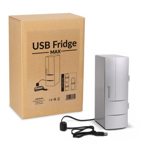 Lodówka USB MAX 0,5l – chłodziarka do piwa i napojów Lodówka USB MAX 0,5l – chłodziarka do piwa i napojów