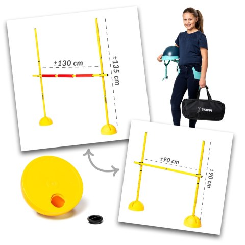 Przeszkoda Skippi do 135 cm – Idealny Prezent dla Miłośników Hobby Horse Przeszkoda Skippi do 135 cm – Idealny Prezent dla Miłośników Hobby Horse