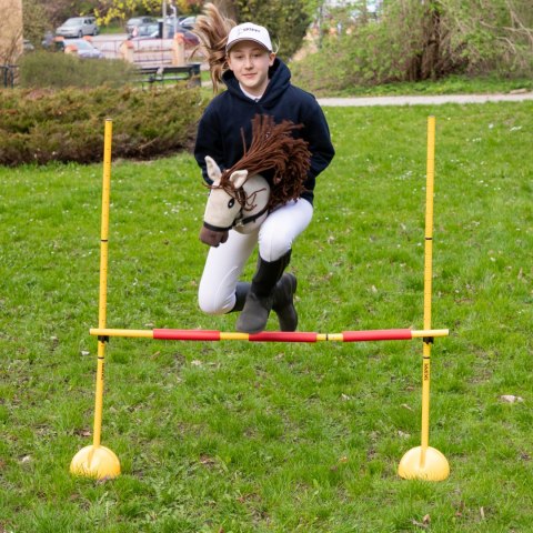 Konik na kiju z kantarem - Hobby Horse Skippi - Biszkopt - A3 - prezent Konik na kiju z kantarem - Hobby Horse Skippi - Biszkopt - A3 - prezent