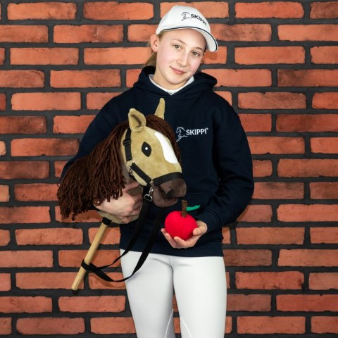 Konik na kiju z kantarem - Hobby Horse Skippi - Karmel - A3 - prezent Konik na kiju z kantarem - Hobby Horse Skippi - Karmel - A3 - prezent