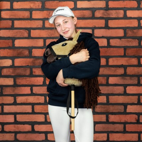 Konik na kiju z kantarem - Hobby Horse Skippi - Karmel - A3 - prezent Konik na kiju z kantarem - Hobby Horse Skippi - Karmel - A3 - prezent
