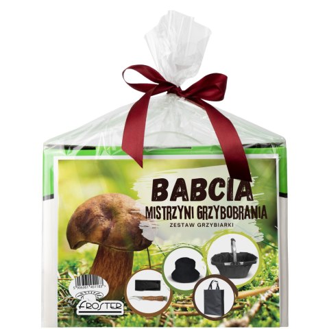 Zestaw Grzybiarki dla Babci – Prezent dla Mistrzyni Grzybobrania Zestaw Grzybiarki dla Babci – Prezent dla Mistrzyni Grzybobrania