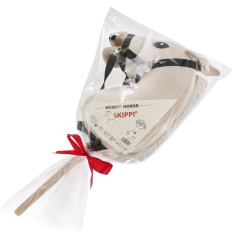 Konik na kiju z kantarem - Hobby Horse Skippi - Almond - A3 - prezent Konik na kiju z kantarem - Hobby Horse Skippi - Almond - A3 - prezent
