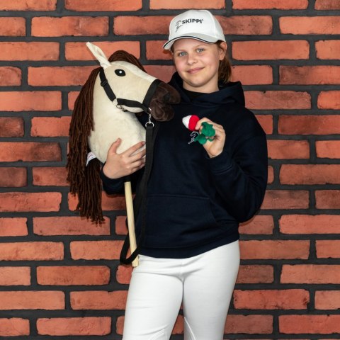 Konik na kiju z kantarem - Hobby Horse Skippi - Biszkopt - A3 - prezent Konik na kiju z kantarem - Hobby Horse Skippi - Biszkopt - A3 - prezent