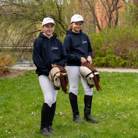 Konik na kiju z kantarem - Hobby Horse Skippi - Biszkopt - A3 - prezent Konik na kiju z kantarem - Hobby Horse Skippi - Biszkopt - A3 - prezent