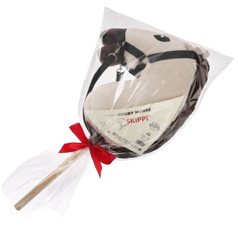 Konik na kiju z kantarem - Hobby Horse Skippi - Biszkopt - A3 - prezent Konik na kiju z kantarem - Hobby Horse Skippi - Biszkopt - A3 - prezent