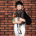 Zestaw Skippi - Hobby Horse Gniady - Derka i nauszniki - szary i brąz