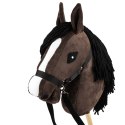 Zestaw Skippi - Hobby Horse Gniady - Derka i nauszniki - wrzos i śliwka