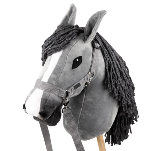 Zestaw Skippi - Hobby Horse szary i dodatkowy kantar - szary Zestaw Skippi - Hobby Horse szary i dodatkowy kantar - szary